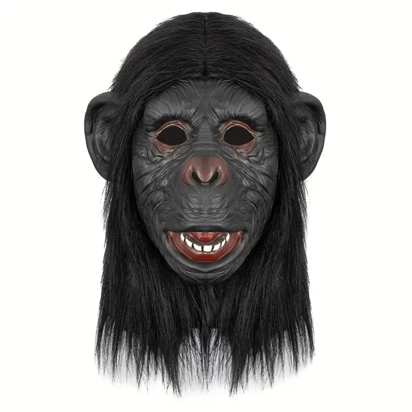 Realistic Gorilla Latex Mask Helmet