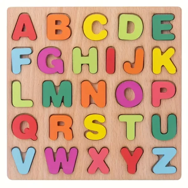 Wooden Alphabets Puzzle Board